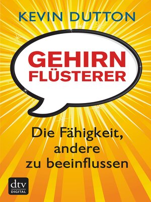 cover image of Gehirnflüsterer